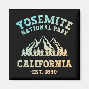 Imán Gradiente de senderismo de California en el Parque