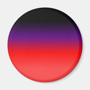 Imán Gradiente negro, púrpura y rojo