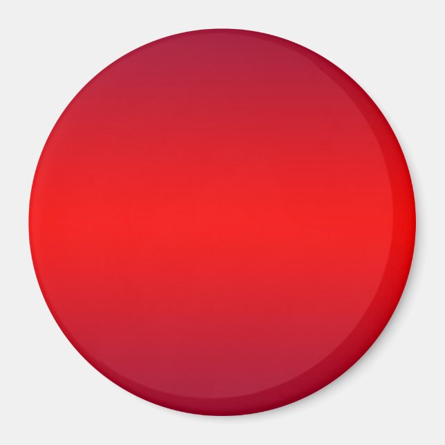 Imán Gradiente rojo nuclear - plantilla de camillas roj (Frente)