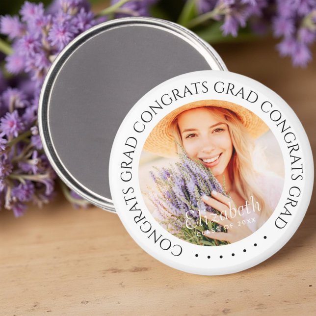 Imán Grados de felicitaciones simple Personalizado mode (Subido por el creador)