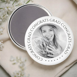 Imán Grados de felicitaciones simple Personalizado mode