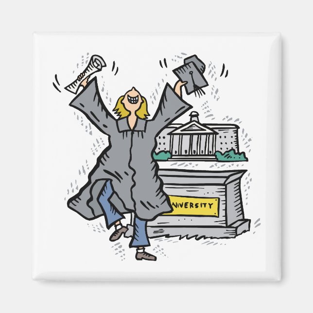 Imán Graduación (Frente)