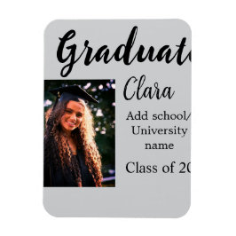 Imán Graduación añadir clase de nombre de 20xx congrats