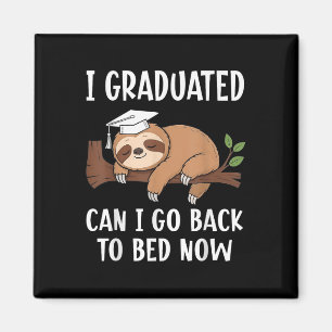 Imán Graduación Cool Me Gradué ¿Puedo Volver a la Cama