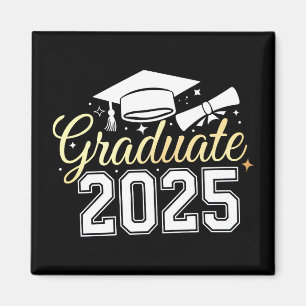 Imán Graduación De 2025 Graduado