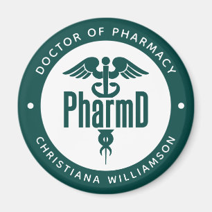 Imán Graduación de Doctor en Farmacia PharmD Farmacéuti