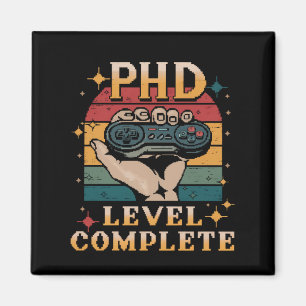 Imán Graduación de Doctorado Completa a Nivel de Doctor