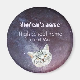 Imán Graduación de galaxia espacial de los años 60