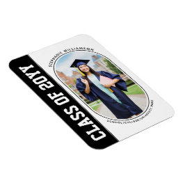 Imán Graduación de la Escuela de Fotos Moderna y Negrit