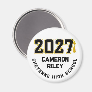 Imán Graduación de la promoción 2027 de Letterman