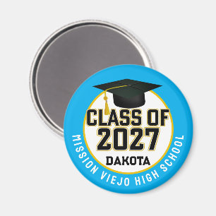 Imán Graduación de la promoción 2027 de Letterman