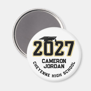 Imán Graduación de la promoción 2027 de Letterman