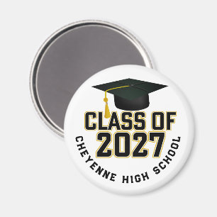 Imán Graduación de la promoción 2027 de Letterman