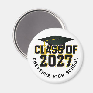 Imán Graduación de la promoción 2027 de Letterman