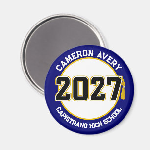 Imán Graduación de la promoción 2027 de Letterman