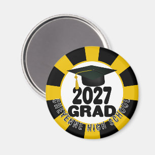 Imán Graduación de la Promoción 2027 en Negrita