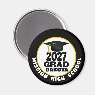Imán Graduación de la Promoción 2027 en Negritas