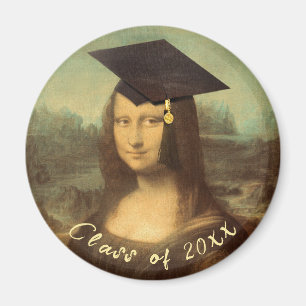 Imán Graduación de Mona Lisa