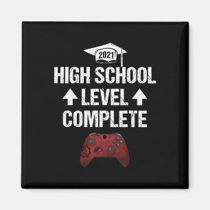 Imán Graduación divertida Jugador Senior Video Game Lov