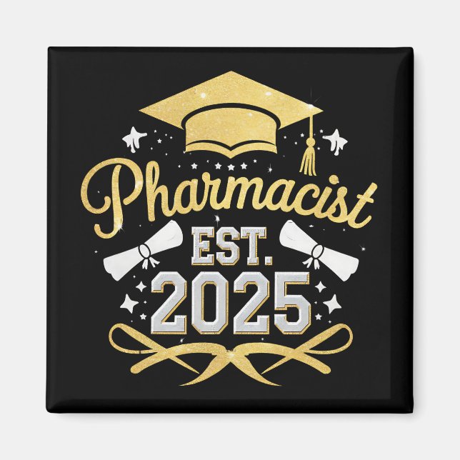 Imán Graduación Farmacéutica Est 2025 (Frente)
