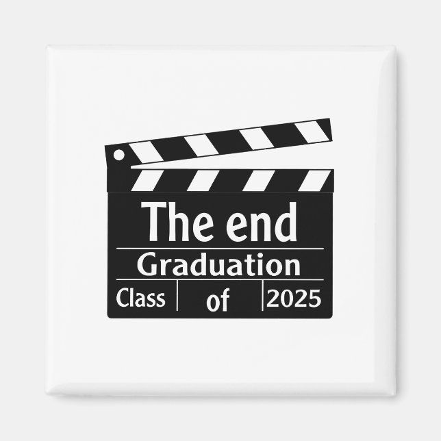 Imán Graduación final de cine 2025 (Frente)