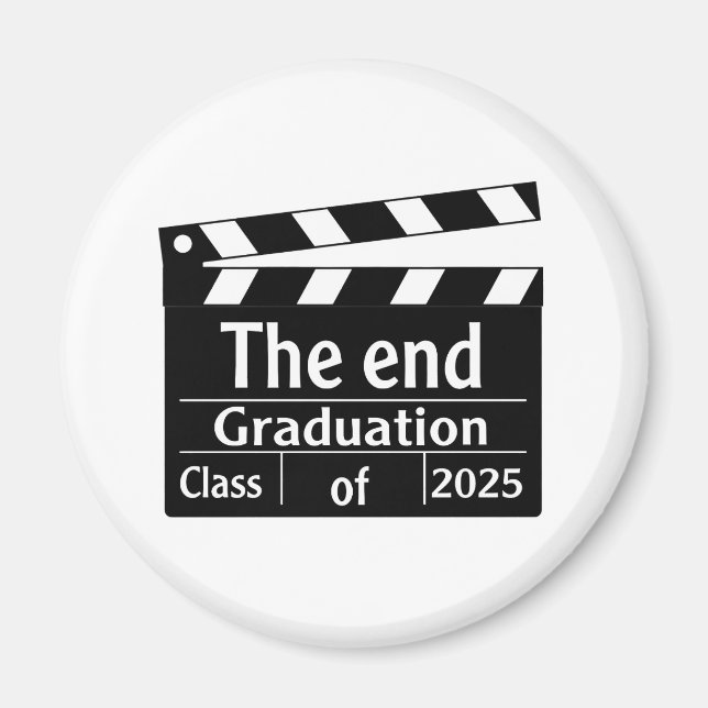 Imán Graduación final de cine 2025 (Frente)