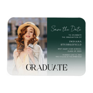 Imán Graduación fotográfica de grado 2023 Guardar la fe