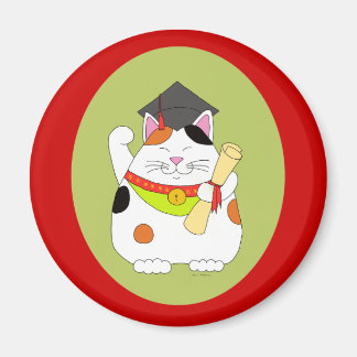 Imán Graduación Maneki Neko