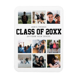 Imán Graduación personalizado Collage de fotos Keepsake