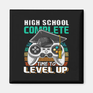 Imán Graduación secundaria de videojuegos completos de 