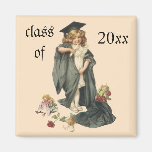 Imán Graduación Vintage, ¡Felicidades Graduados!