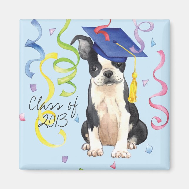Imán Graduado de Boston (Frente)
