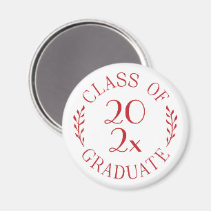 Imán Graduado de la promoción de 2023 Tipografía Magnét