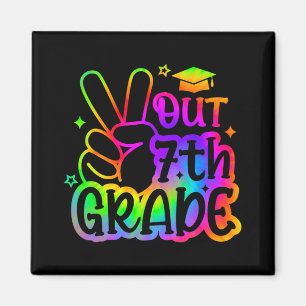 Imán Graduado De Sexto Grado 2024 Feliz Último Día De S