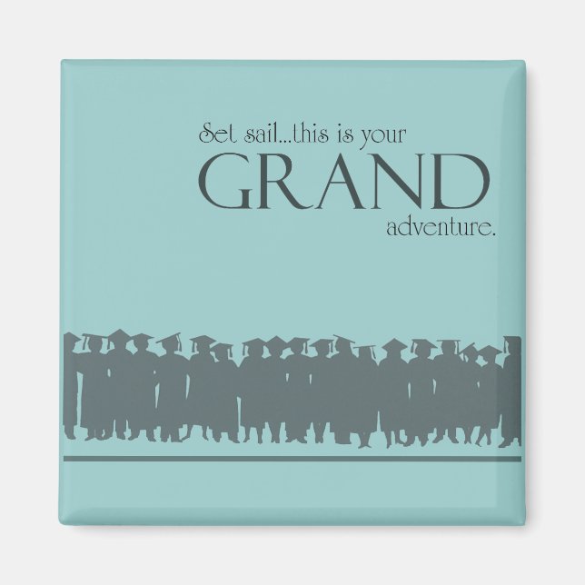 Imán graduado ~ grand adventure (Frente)