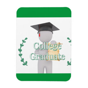 Imán Graduado universitario
