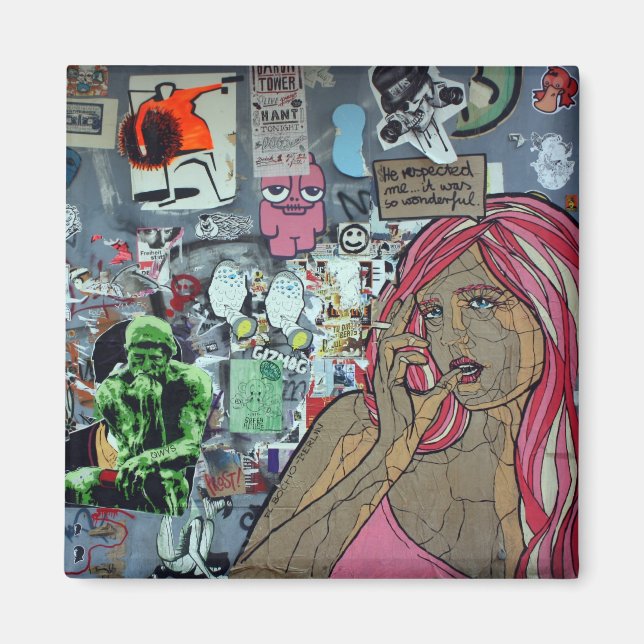 Imán Graffiti, Berlín, Alemania (Frente)