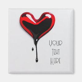 Imán graffiti corazón Arte deco de Magnet