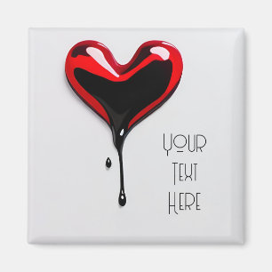 Imán graffiti corazón Arte deco de Magnet