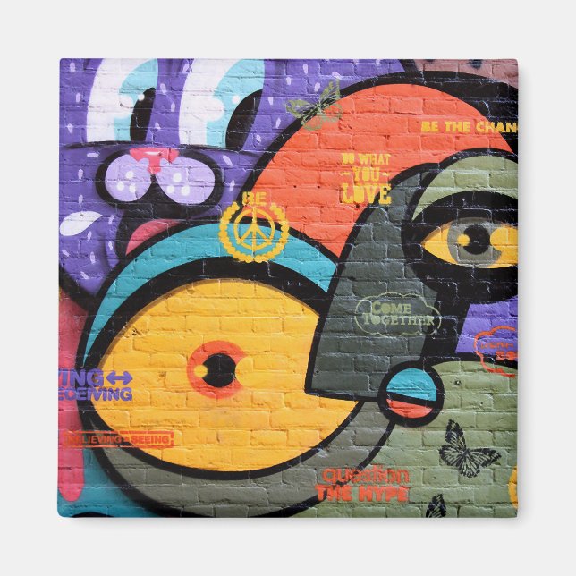 Imán Graffiti de Ámsterdam (Frente)