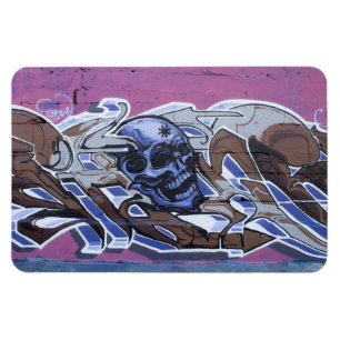 Imán Graffiti de Blue Bonehead