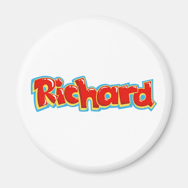 Imán Graffiti de Richard (Frente)