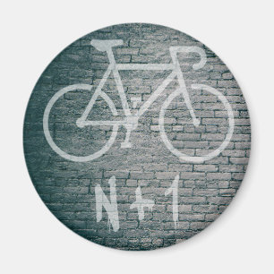 Imán Graffiti en bicicleta N+1