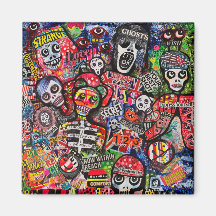 Graffiti Misfit Magnet, por Ray Dust