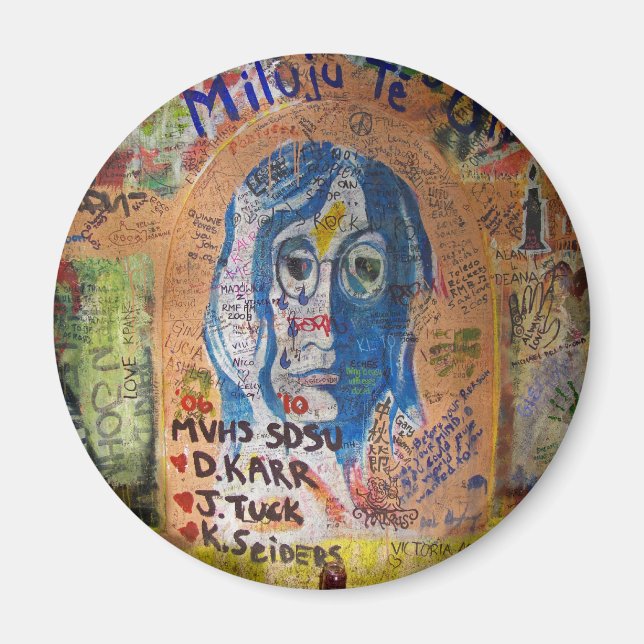 Imán Graffiti - Praga (Frente)