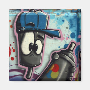 Imán Graffiti suizo