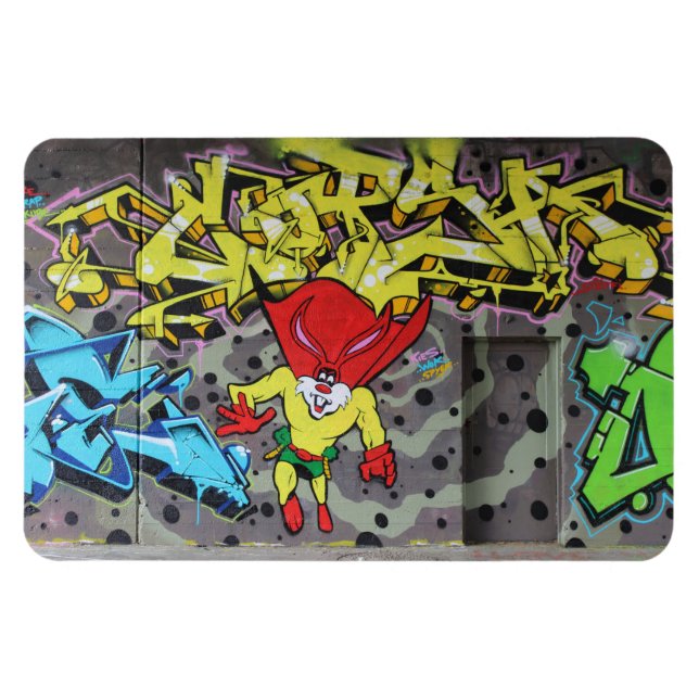 Imán Graffiti superbundante (Horizontal)