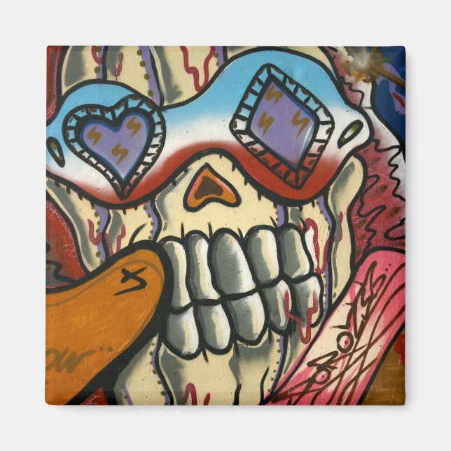 Imán Graffiti taiwanés, Taipei, Taiwán (Frente)