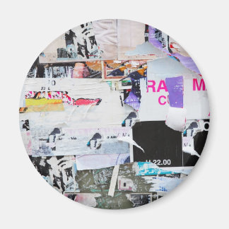 Imán Graffiti Wall Banksy Style Torsión de papel