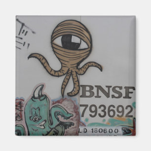 Imán Graffitti Aliens